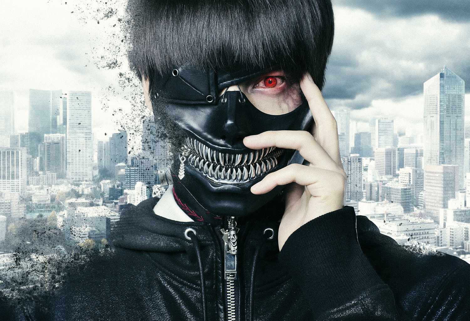 映画『東京喰種 トーキョーグール』×人気アプリSNOWの最強コラボ！ カネキマスク＆赫眼姿で誰でも喰種化!? CINEMATOPICS